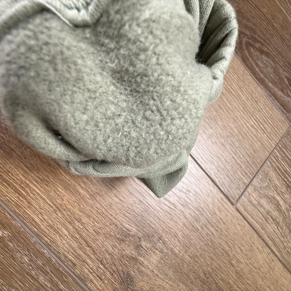 FP Movement by Free People Away we Go Half Zip Pullover Olive Sz L NWT Oversized - Picture 9 of 16